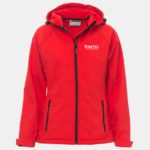 giacchetto softshell gale donna rosso