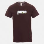 t-shirt payper sunset marrone graphid promotion