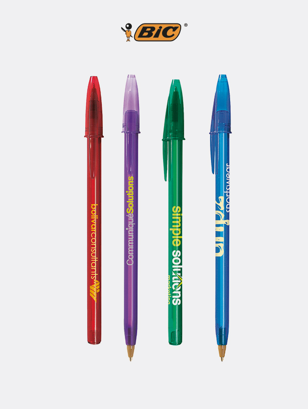Penna Bic Style Clear personalizzata col tuo logo - Graphid Promotion