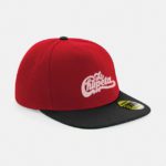 Cappelli flat snapback graphid promotion rosso nero