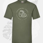 t-shirt uomo fruit 61036 oliva