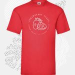 t-shirt uomo fruit 61036 rosso